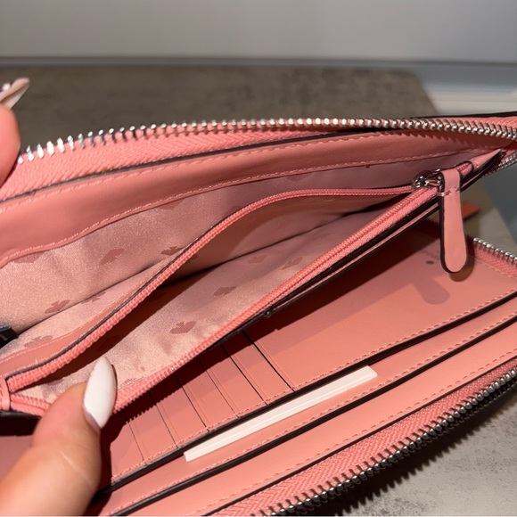 Kate Spade New York Patterson Drive Anita Wristlet Wallet Pink/Coralish - Picture 7 of 7